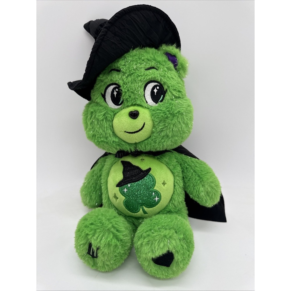 Wicked x Care‎ Bears Plush Good Luck Bear Elphaba 2025 15"